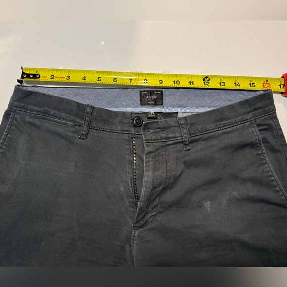 J. Crew 30x32 484 Slim Fit Stretch Chino Pant in Onyx Grey - Picture 2 of 7